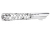 Dr. Black Hi-Capa 5.1 GBB Outer Barrel (Type -Favos, 6063 Aluminum, Silver)