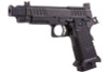 EMG 6mm Pro Shop Staccato C2 2011 with Compensator Gas Airsoft Pistol - Black (R612-4) (by Army Armament)