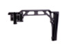 5KU SS-8RP Skeleton Stock w/ Buttpad and 1913 Folding Mech for 20mm Rail - Black