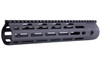 Angry Gun URX4 M-Lok Handguard for AEG / MWS / GBB / PTW Airsoft Rifle - (10.75 inch, AG Version, Black)