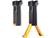 Strike Industries Bipod Grip with Aluminum Legs for 1913 Picatinny Rails - Titan