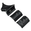 Strike Industries LINK Hand Stop Kit for Mlok and Keymod Rails (Black, 3pcs/set)