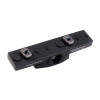 Strike Industries LINK Tripod Adapter for Mlok and Keymod Rails (Black)