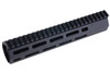 PTS Griffin Armament SR-Rigid M-Lok Handguard for M4 AEG / GBB / PTW Rifle (9.5 inch, Aluminum, Black)