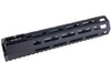 PTS Griffin Armament SR-Rigid M-Lok Handguard for M4 AEG / GBB / PTW Rifle (9.5 inch, Aluminum, Black)