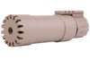 Angry Gun KWA MP9 / KSC TP9 Compact Suppressor - Tracer Ver. (FDE w/ AG Tracer System - Flame effect)