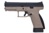ASG CZ P-10C GBB Pistol Airsoft (CO2 Version, Standard) - Dual Tone Black/FDE
