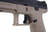 ASG CZ P-10C GBB Pistol Airsoft (CO2 Version, Standard) - Dual Tone Black/FDE