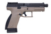ASG CZ P-10C GBB Pistol Airsoft (CO2 Version, Optics Ready) - Dual Tone Black/FDE