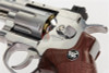 WinGun Airsoft Revolver CO2 701 (4 inch, Brown Grip, 6mm Version) - Silver