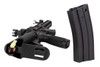 Classic Army M4 MK-10 CQB Full Metal Airsoft AEG Rifle - Black