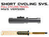 SRU SARB15 Marui MWS GBB Short Cycling Bolt System - Black