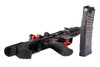 EMG Strike Industries AR Strike Raider PDW GBB Airsoft M4 Rifle (CYMA CGS System) - 7 inch BK / RD