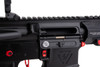 EMG Strike Industries AR Strike Raider SBR GBB Airsoft M4 Rifle (CYMA CGS System) - 10 inch BK / RD