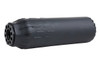Angry Gun 3D Printed Flow 556K Dummy Suppressor (Cerakote Black) w/ Tornado Flash Hider (14mm CCW)