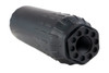 Angry Gun 3D Printed Flow 556K Dummy Suppressor (Cerakote Black) w/ Tornado Flash Hider (14mm CCW)