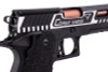 Army Armament JW3 TTI Alpha GBB Airsoft Pistol (CNC Slide) w/ Hand-Made Stippling Grip - Two Tone