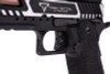 Army Armament JW3 TTI Alpha GBB Airsoft Pistol (CNC Slide) w/ Hand-Made Stippling Grip - Two Tone