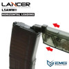 EMG Lancer Systems L5AWM V2 35rds Gas Mag for Marui MWS GBBR by Angry Gun (5.56 Type, Opqaue FDE)