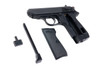 Umarex Walther PPK/S Airgun (4.5mm CO2 Blowback) - Black