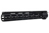 Maple Leaf 'Front Charging' M-Lok Handguard for WE / VFC / GHK M4 GBBR (CNC, 12.5inch, Black)