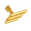 5KU Takedown Lever Flatty for SIG Air P320 (VFC) M17 / M18 / X-Series GBB Airsoft - Gold