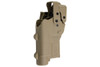 Alien Gear Rapid Force Level 3 Duty Holster for Glock (Tan, Right Hand, Large Light) - Shell ONLY