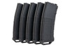 Amarok Sports Polymer Mid Cap Magazine for AEG (250rds, 5pcs/ Box Set, Black)