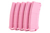 Amarok Sports Polymer Mid Cap Magazine for AEG (250rds, 5pcs/ Box Set, Pink - Limited Edition)