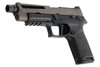 RWC SIG M17 GBB Airsoft Pistol - Cerakote Black Gold (Aluminum Slide)