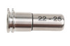 MAXX Adjustable Air Seal Nozzle for Airsoft AEG Series (22mm - 25mm) CNC Titanium