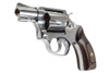 Marushin S&W M60 Gas Revolver (Black Grip, 2 inch) - Silver