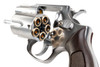 Marushin S&W M60 Gas Revolver (Black Grip, 2 inch) - Silver
