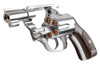 Marushin S&W M60 Gas Revolver (Black Grip, 2 inch) - Silver