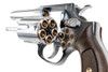 Marushin S&W M60 Gas Revolver (Black Grip, 3 inch) - Silver