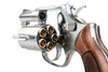 Marushin S&W M60 Gas Revolver (Wood Grip, 2 inch) - Silver