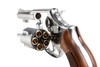 Marushin S&W M60 Gas Revolver (Wood Grip, 3 inch) - Silver