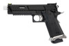 SRC KIKIMORA Hi Capa 5.1 Airsoft GBB Pistol - Silver Barrel, Magwell, Trigger and Thumb Safety