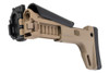 FCW WE / VFC SCAR GBBR Adjustable Folding Stock - BK / DE