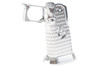 5KU Tokyo Marui Hi Capa GBB CNC Aluminum Grip (Type 9 Infinity Style) - Silver