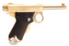 Marushin Baby Nambu Model Gun (Tokyo Houhei Koushou Engraving) - Gold Plated