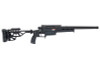 Silverback TAC 41 L Airsoft Bolt Action Rifle, Lite Chassis & Recon Stock (Black)