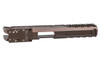 Dr. Black Tokyo Marui Hi Capa 5.1 GBB Aluminum MOS Slide (Type 'W', Tan)