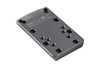 Dr. Black Aluminum Slide Type W / Y Red Dot Adapter Plate (Gray)
