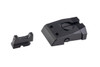 5KU KJ CZ Shadow 2 GBB Fiber Sight Set (CNC Aluminum) - Black