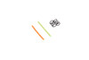 5KU KJ CZ Shadow 2 GBB Fiber Sight Set (CNC Aluminum) - Red
