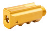 Revanchist Airsoft Tokyo Marui Hi Capa GBB Aluminum Open Slide Compensator - GD