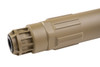 5KU CGS SCI-SIX Style Airsoft Suppressor - Tan