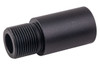 5KU 1 inch Airsoft Barrel Extension for 14mm Thread (CW to CCW)