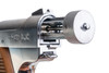 Marushin Nambu Type 14 Later Ver. GBB Airsoft Pistol - Silver with Wood Grip